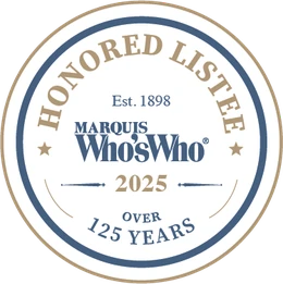 Marquis Who's Who 2025 Honored Listee